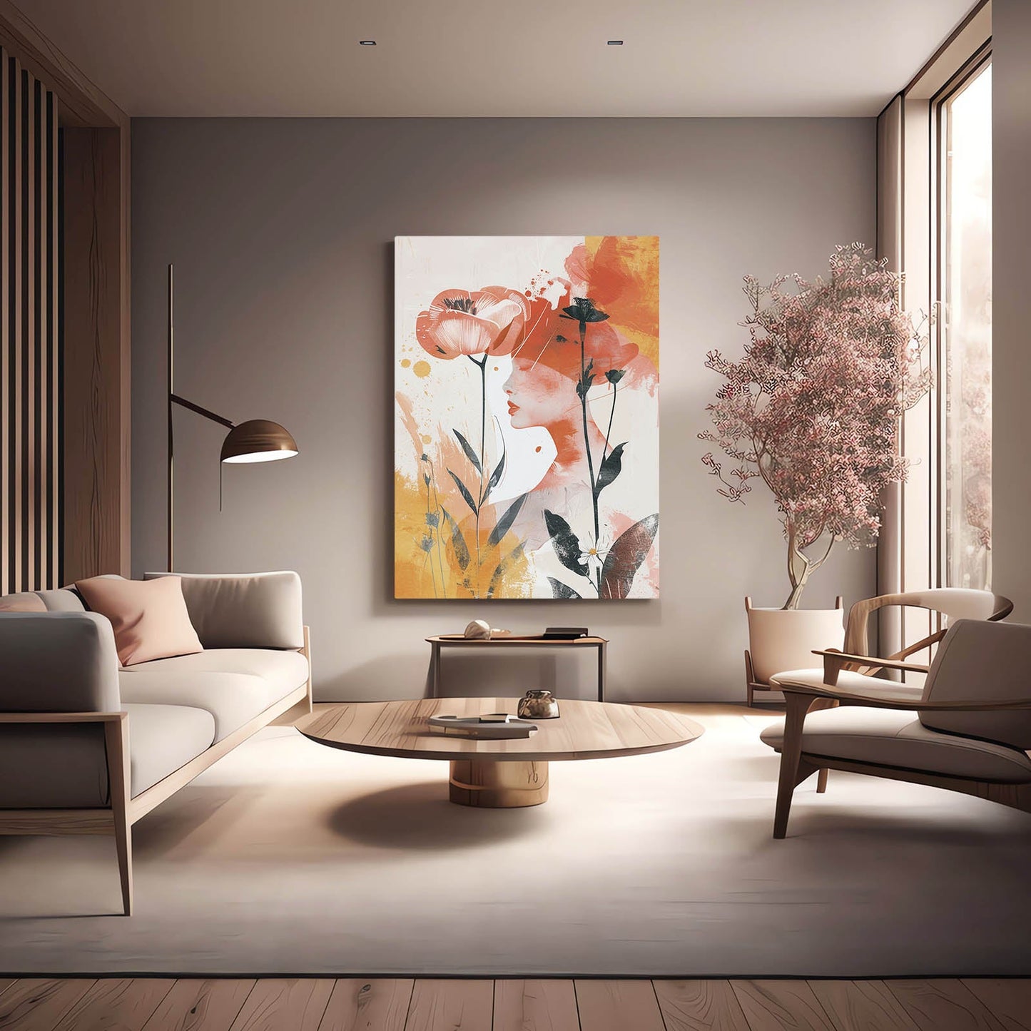 Boho Floral Art