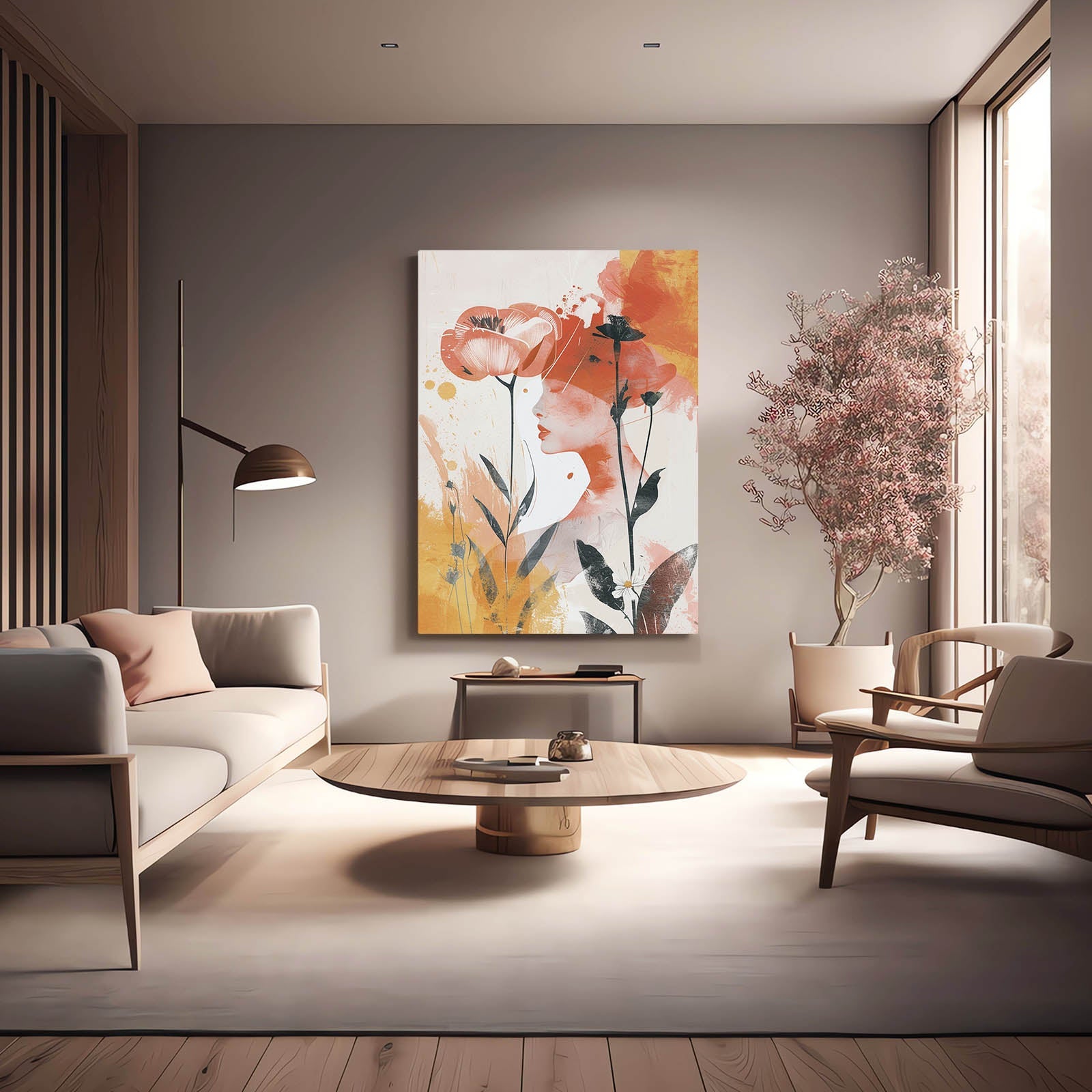 Boho Floral Art