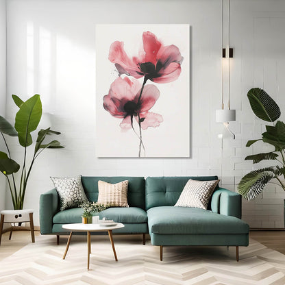 Boho Floral Artwork