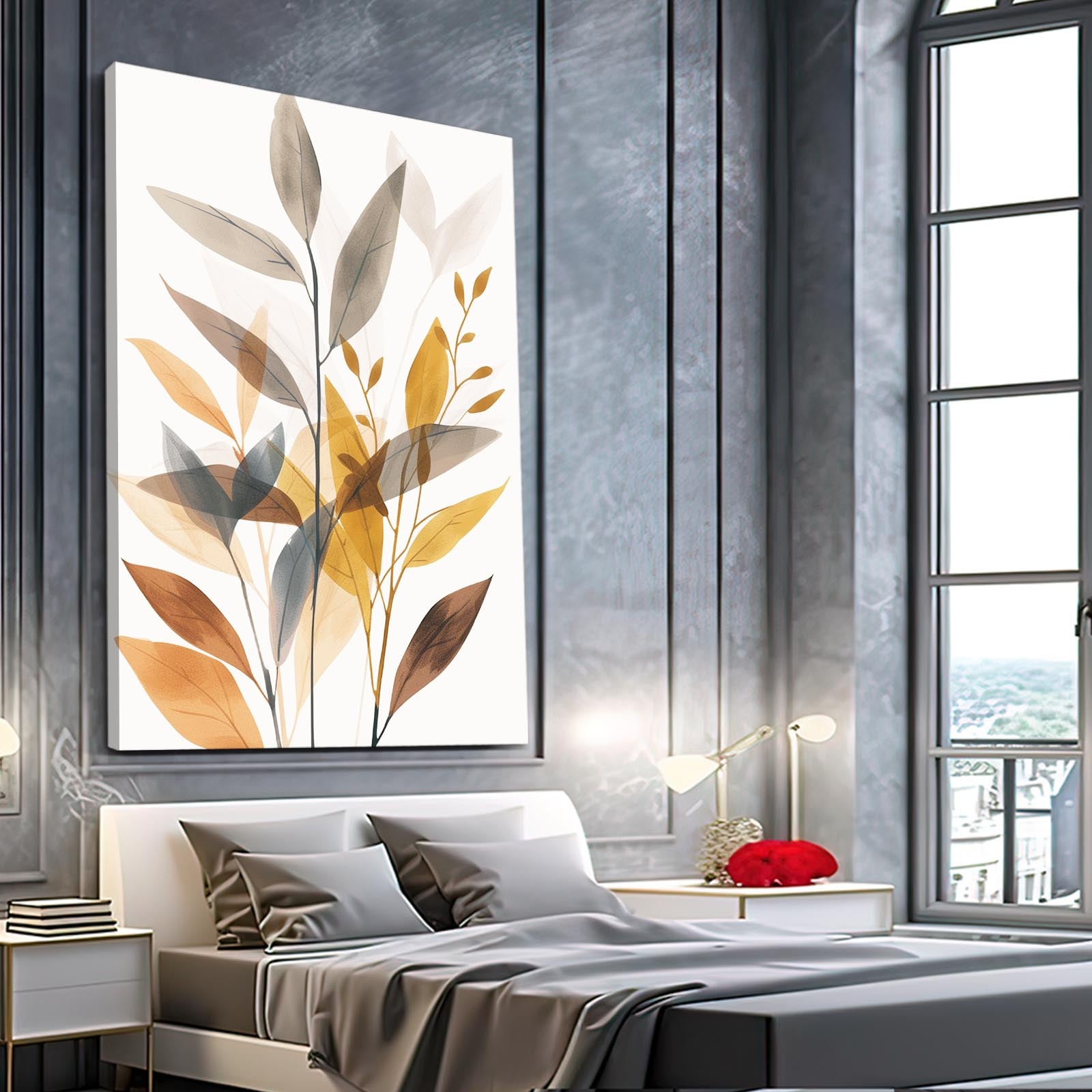 Boho Floral Wall Art