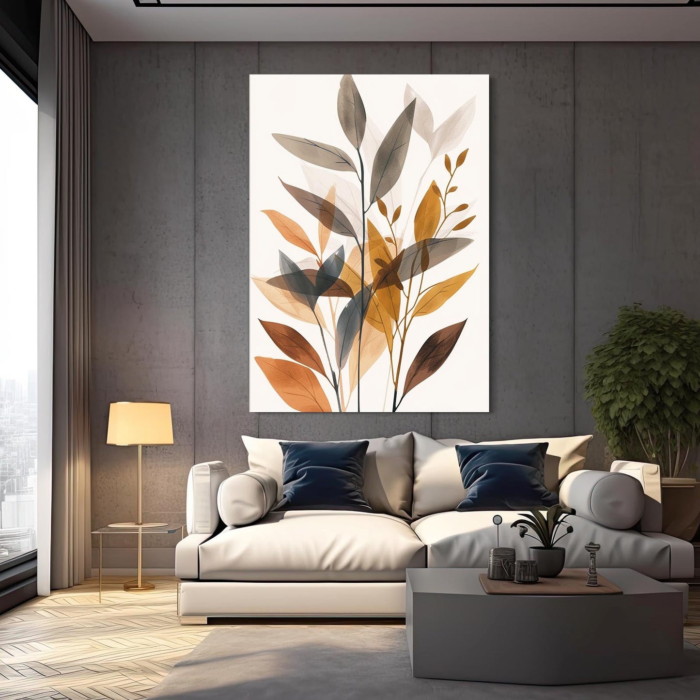 Boho Floral Wall Art
