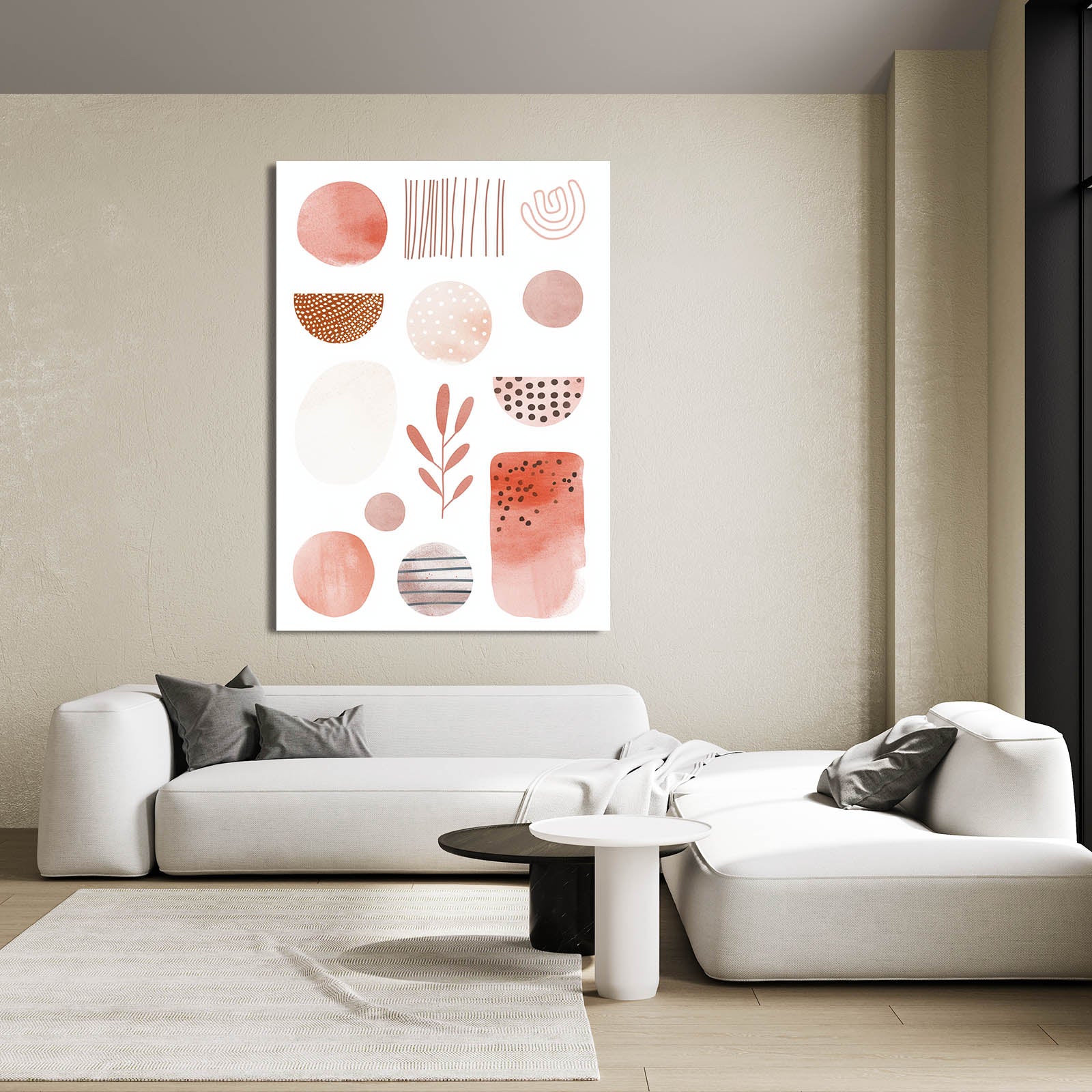 Boho Flower Wall Art
