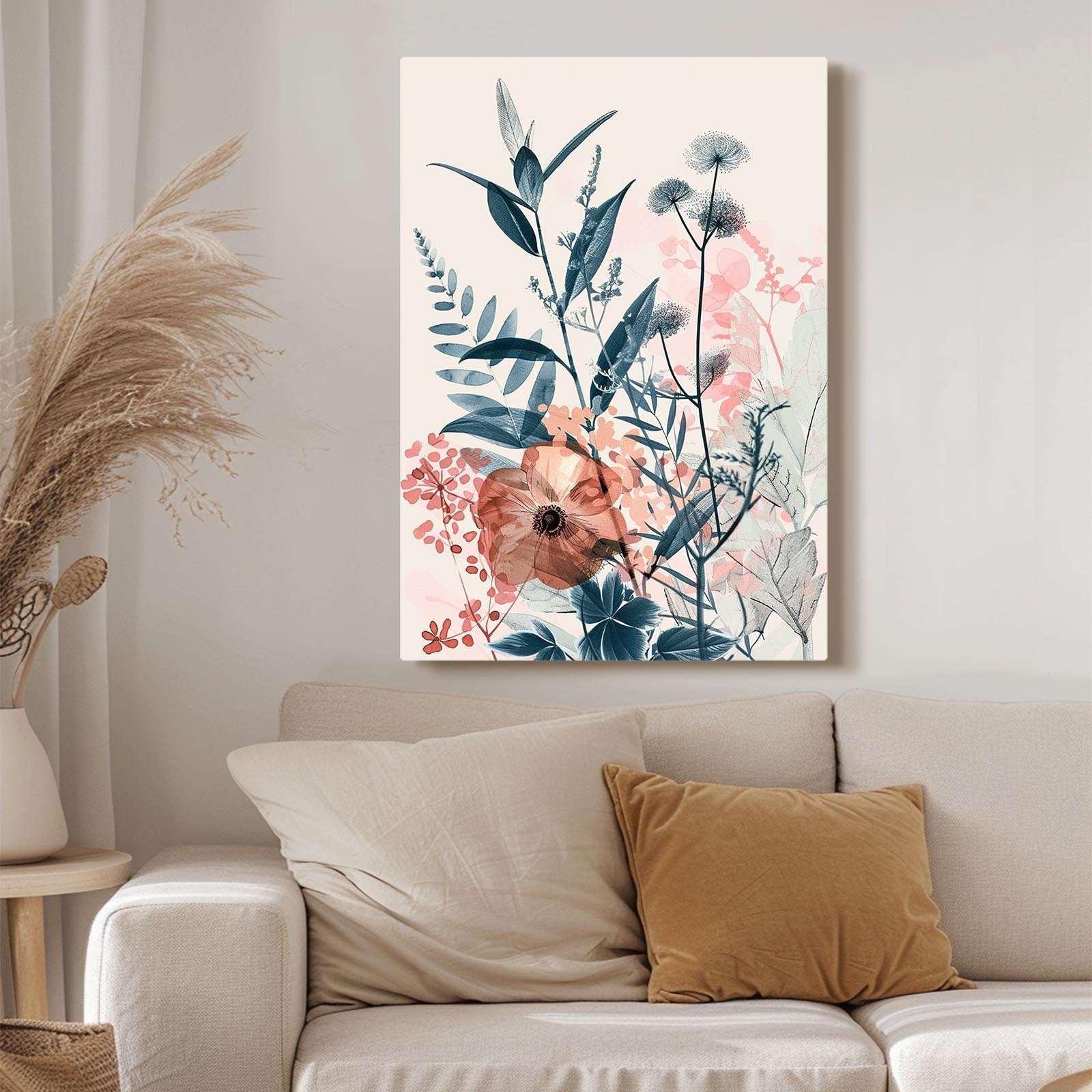 Boho Flowers Art Decor