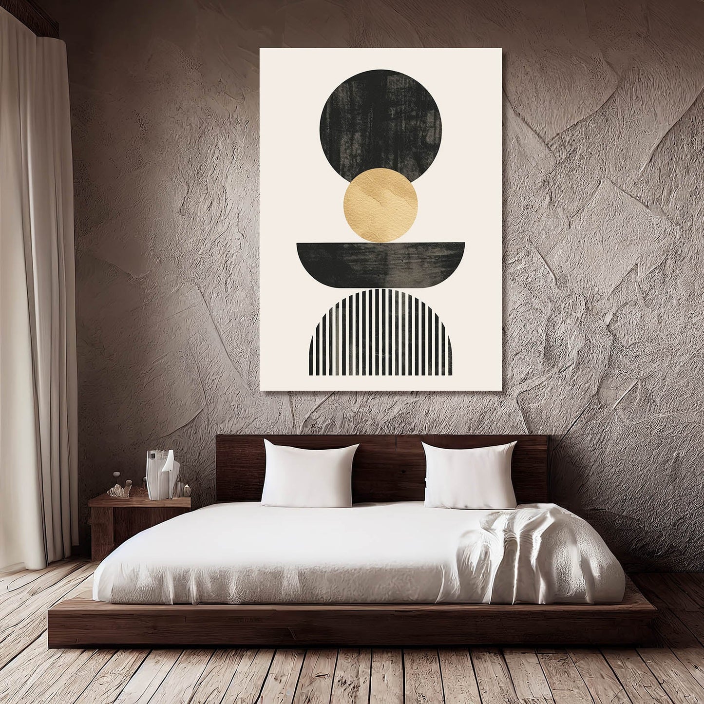 Boho Geometric Balance Art