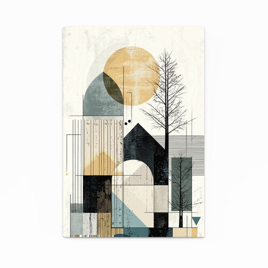 Boho Geometric Landscape Art