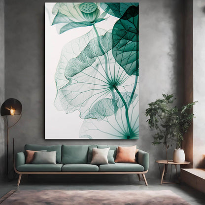 Boho Green Botanical Art
