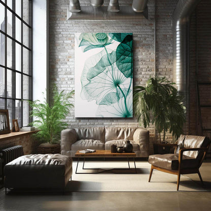 Boho Green Botanical Art