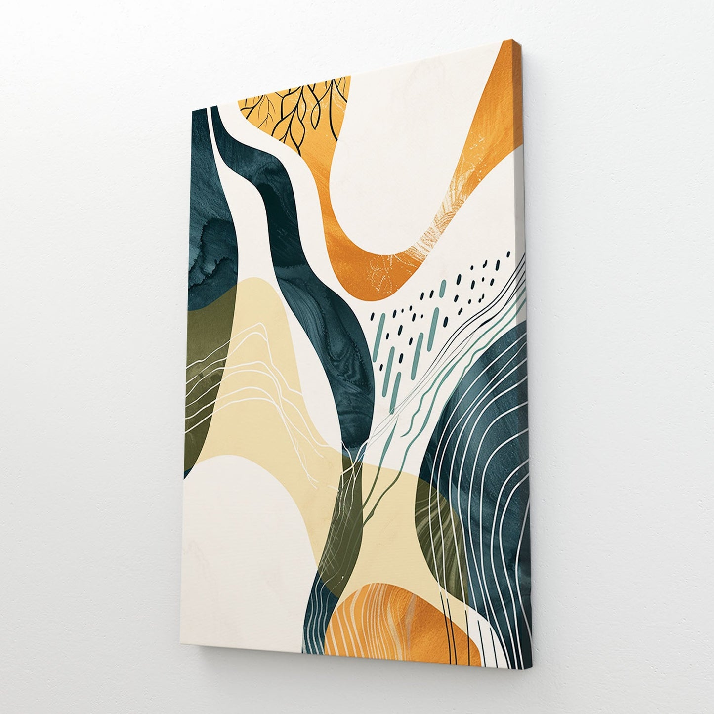 Boho Green Wall Art