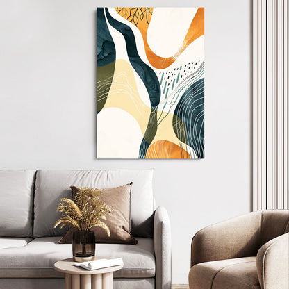 Boho Green Wall Art