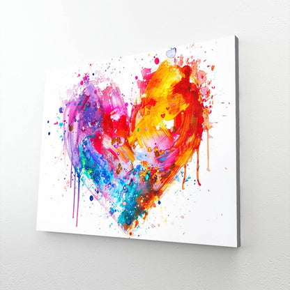 Boho Heart Art