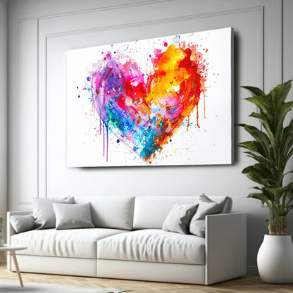 Boho Heart Art