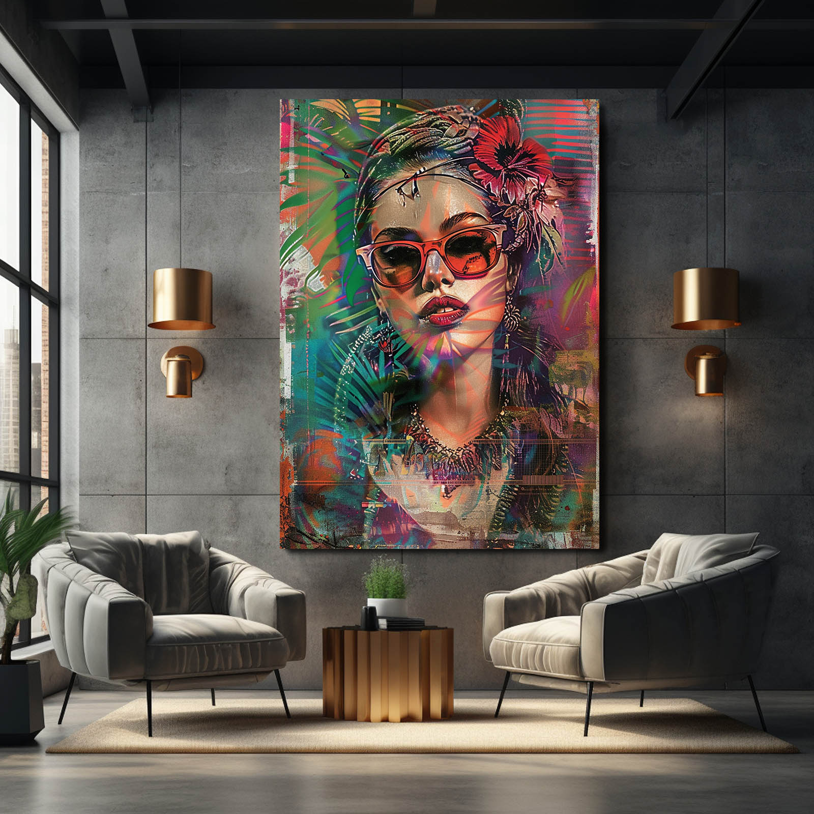 Boho Hippie Art