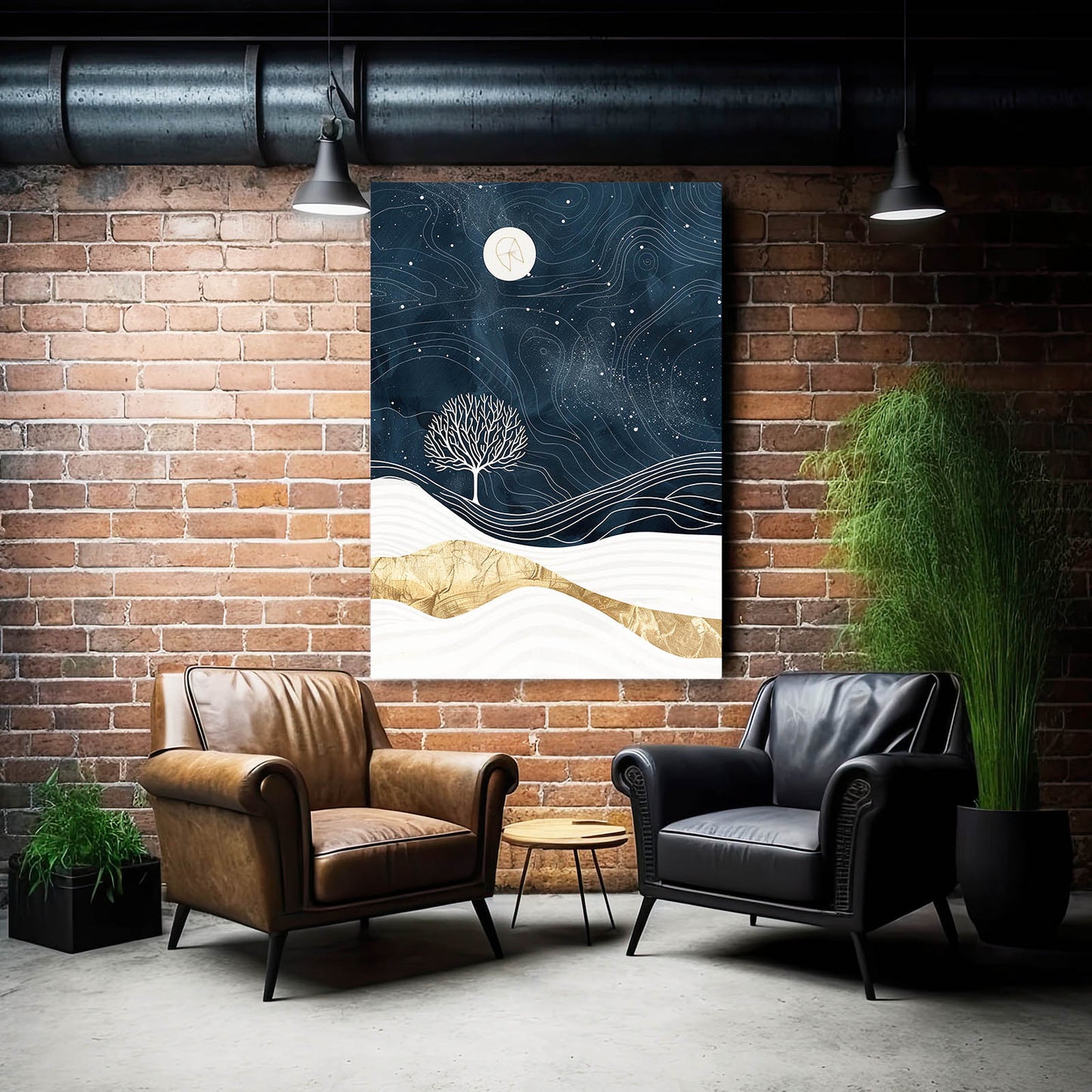 Boho Landscape Art