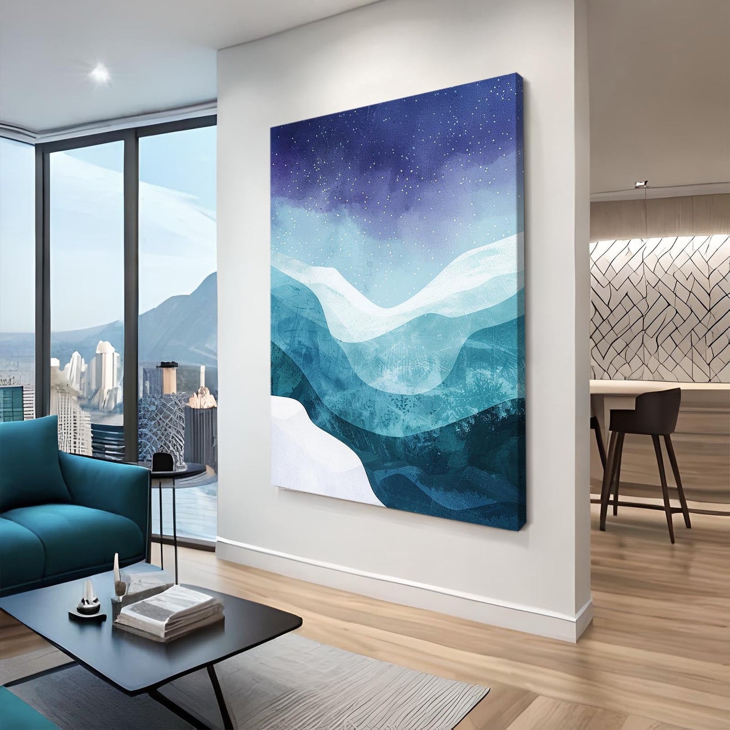 Boho Landscape Wall Artwork