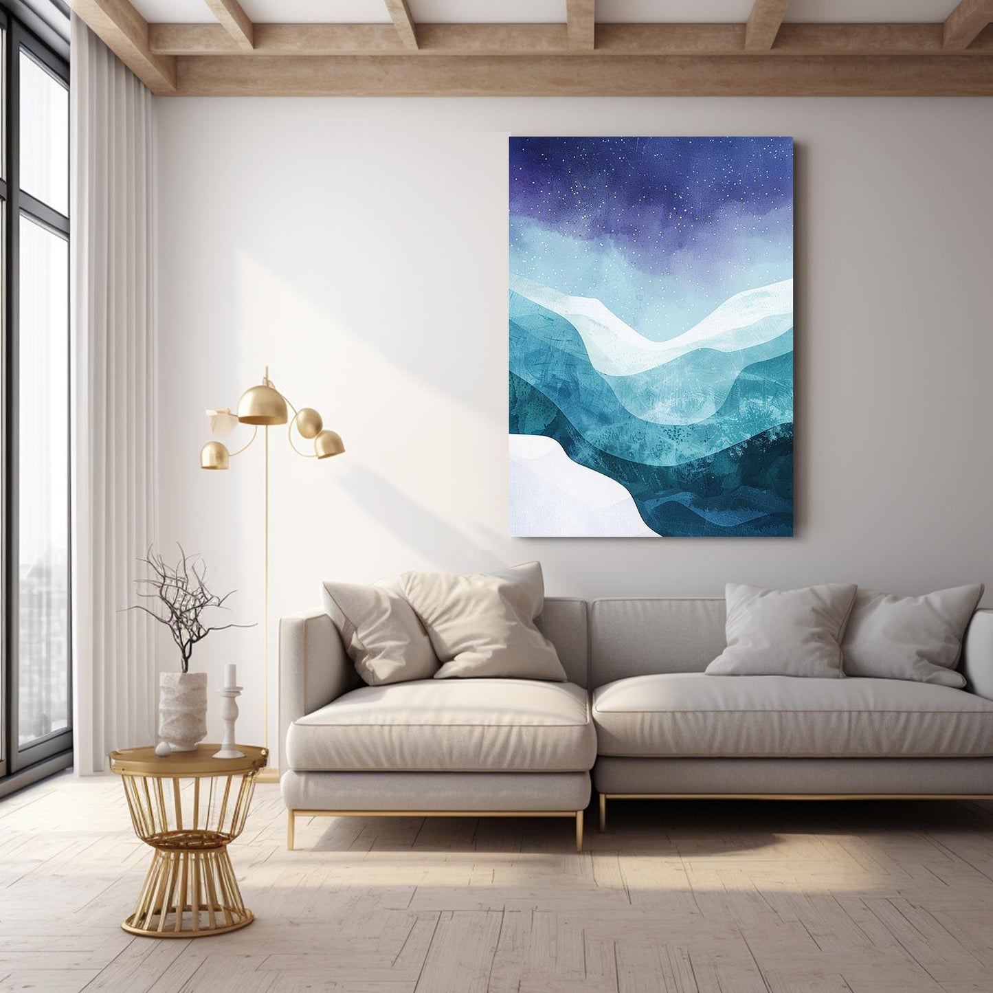 Boho Landscape Wall Artwork