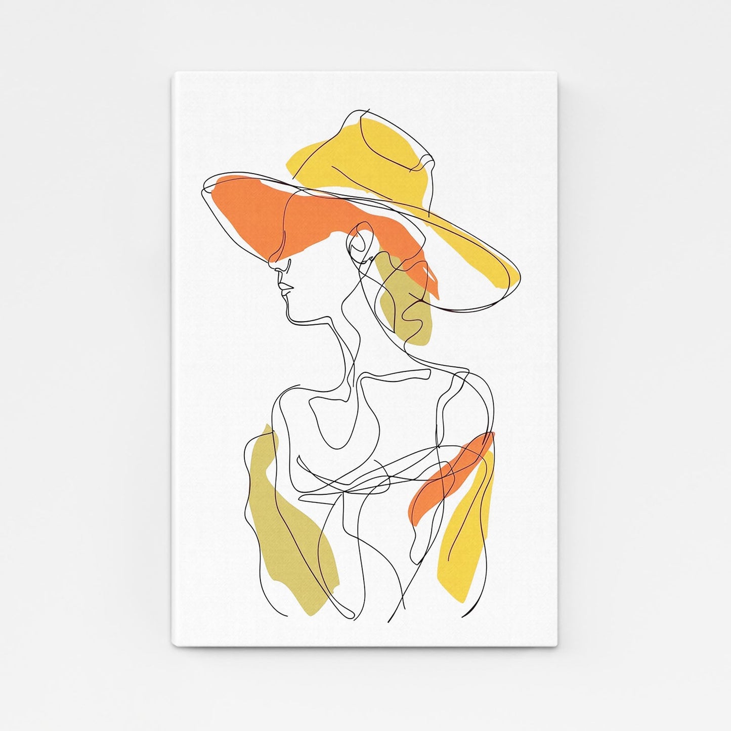 Boho Line Woman Art