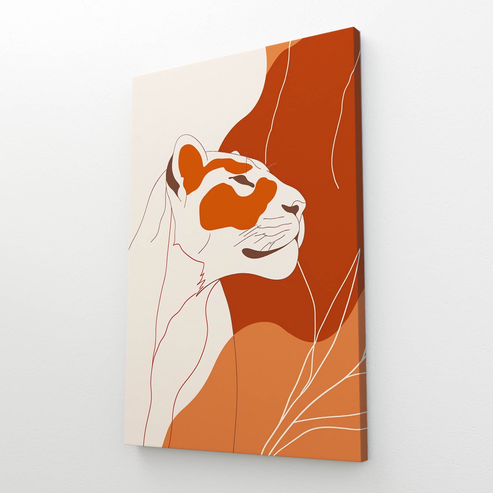 Boho Lioness Art