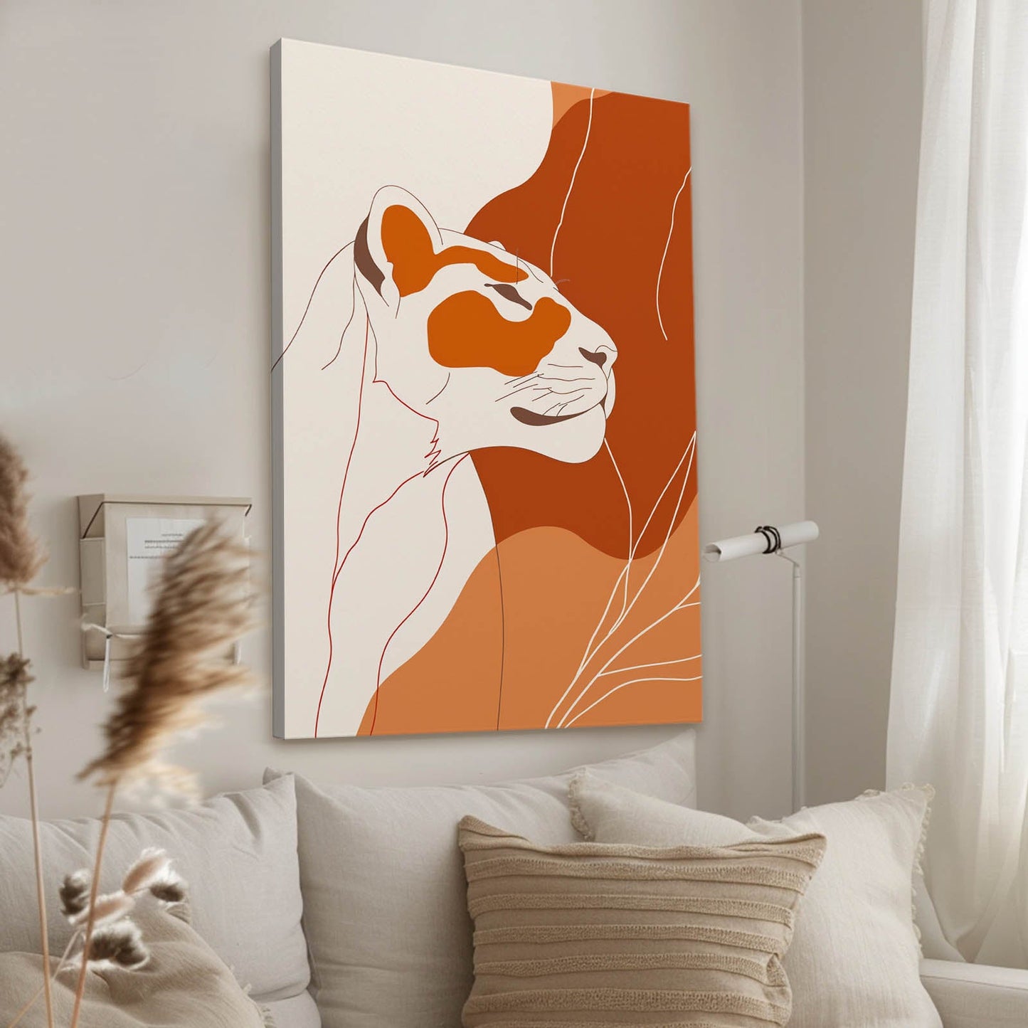 Boho Lioness Art