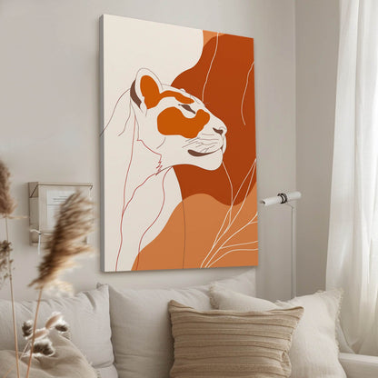 Boho Lioness Art
