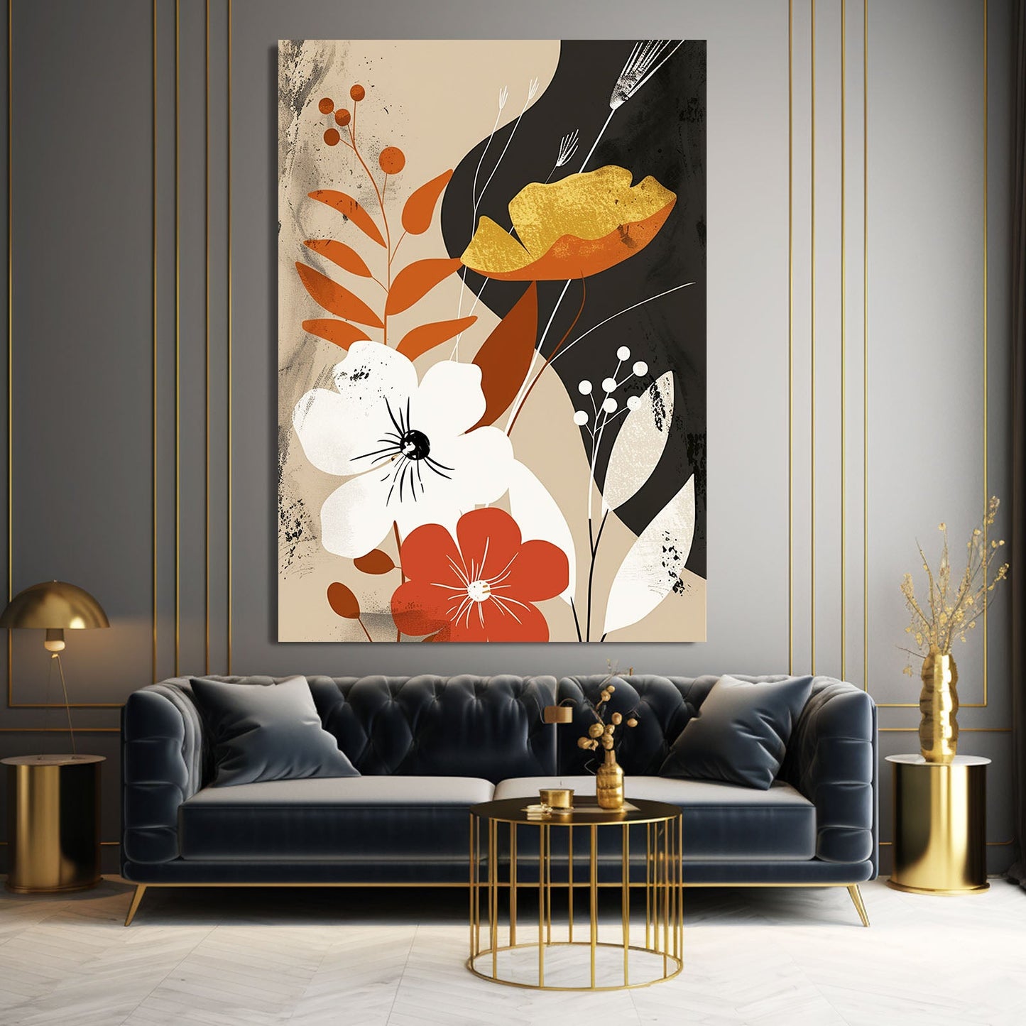 Boho Living Room Wall Art