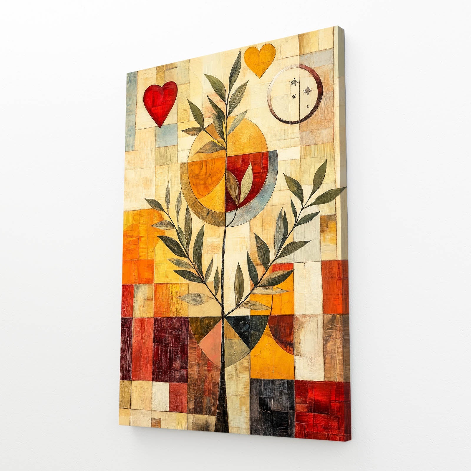 Boho Love Tree Art