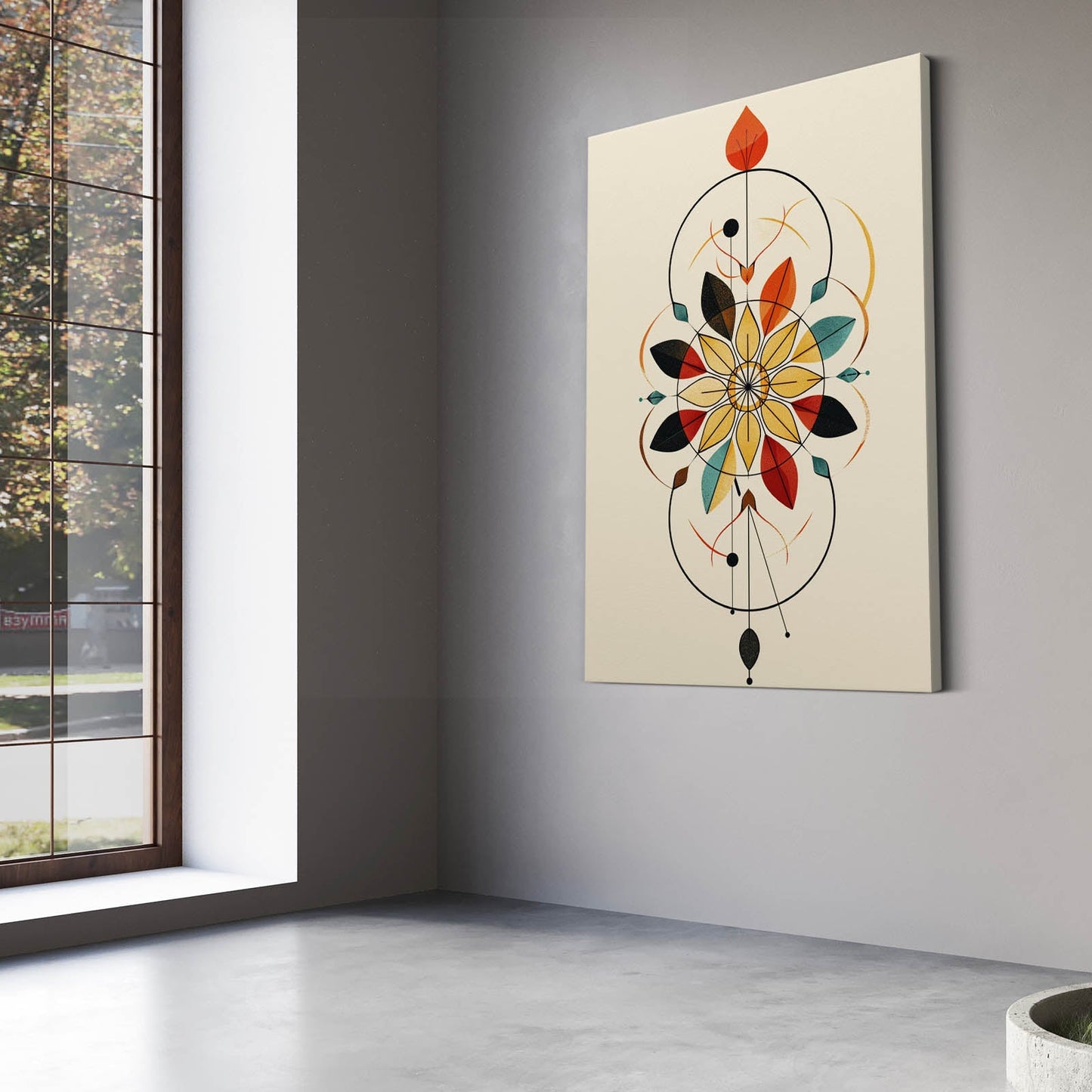 Boho Mandala Art