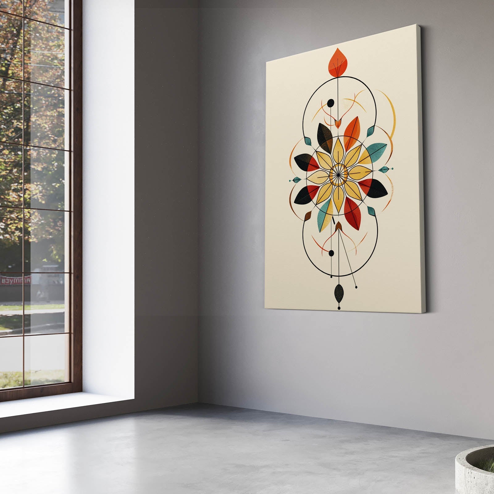 Boho Mandala Art