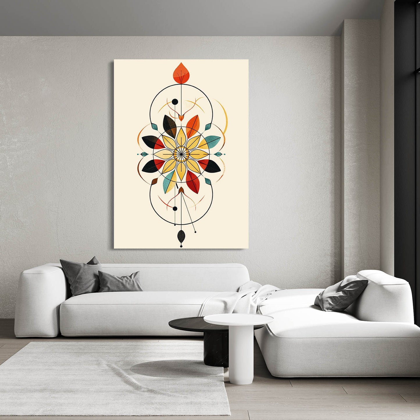 Boho Mandala Art