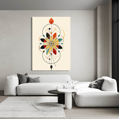 Boho Mandala Art