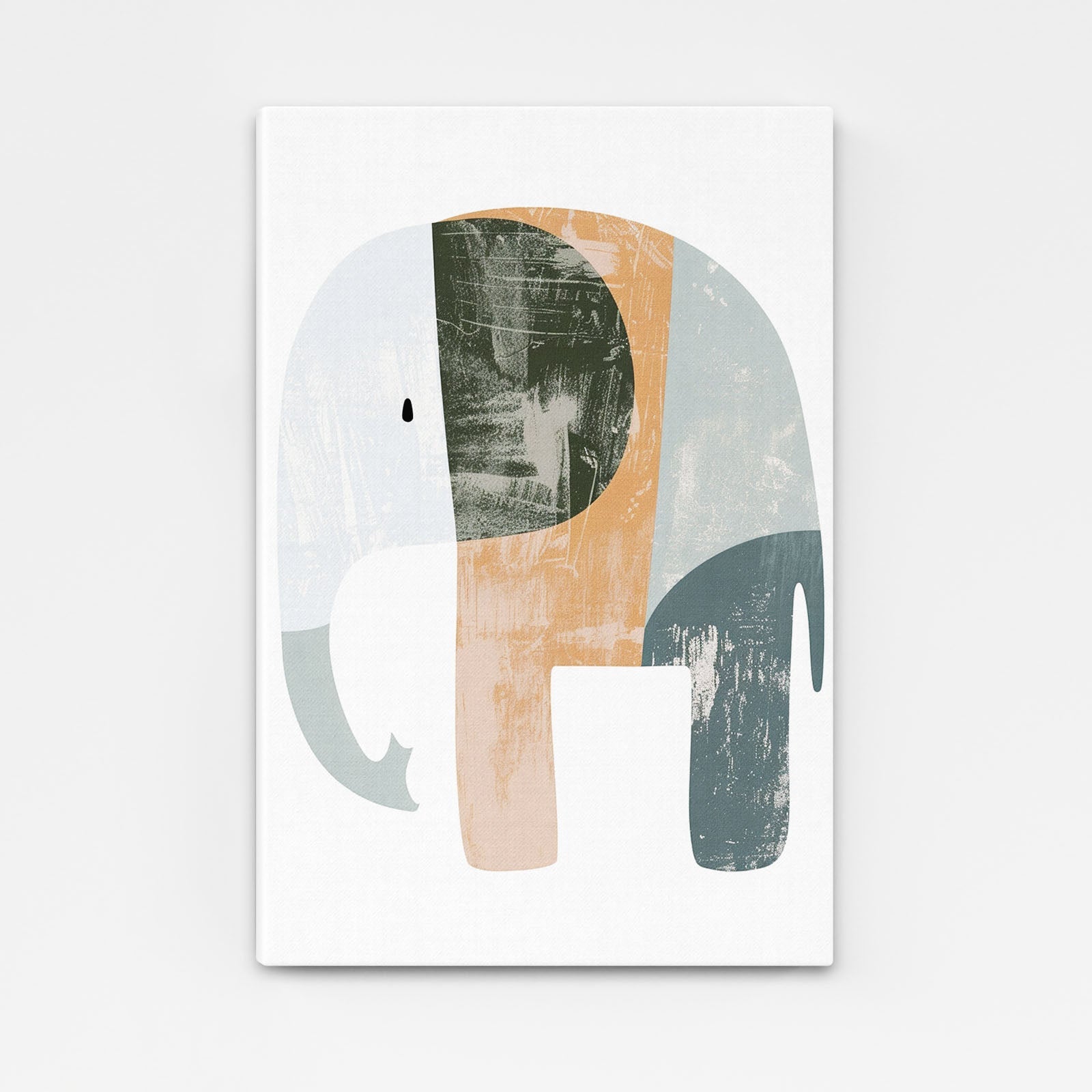Boho Modern Elephant Canvas