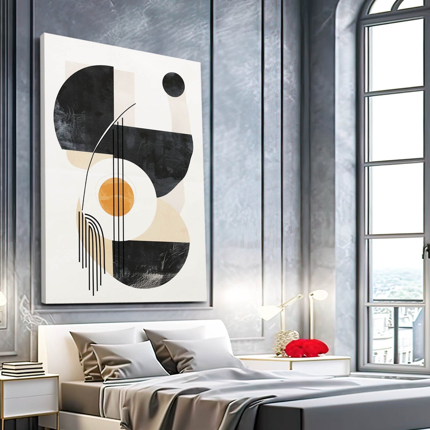 Boho Modern Shapes Canvas