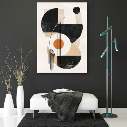 Boho Modern Shapes Canvas