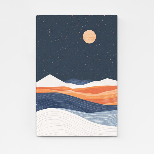 Boho Moon Art