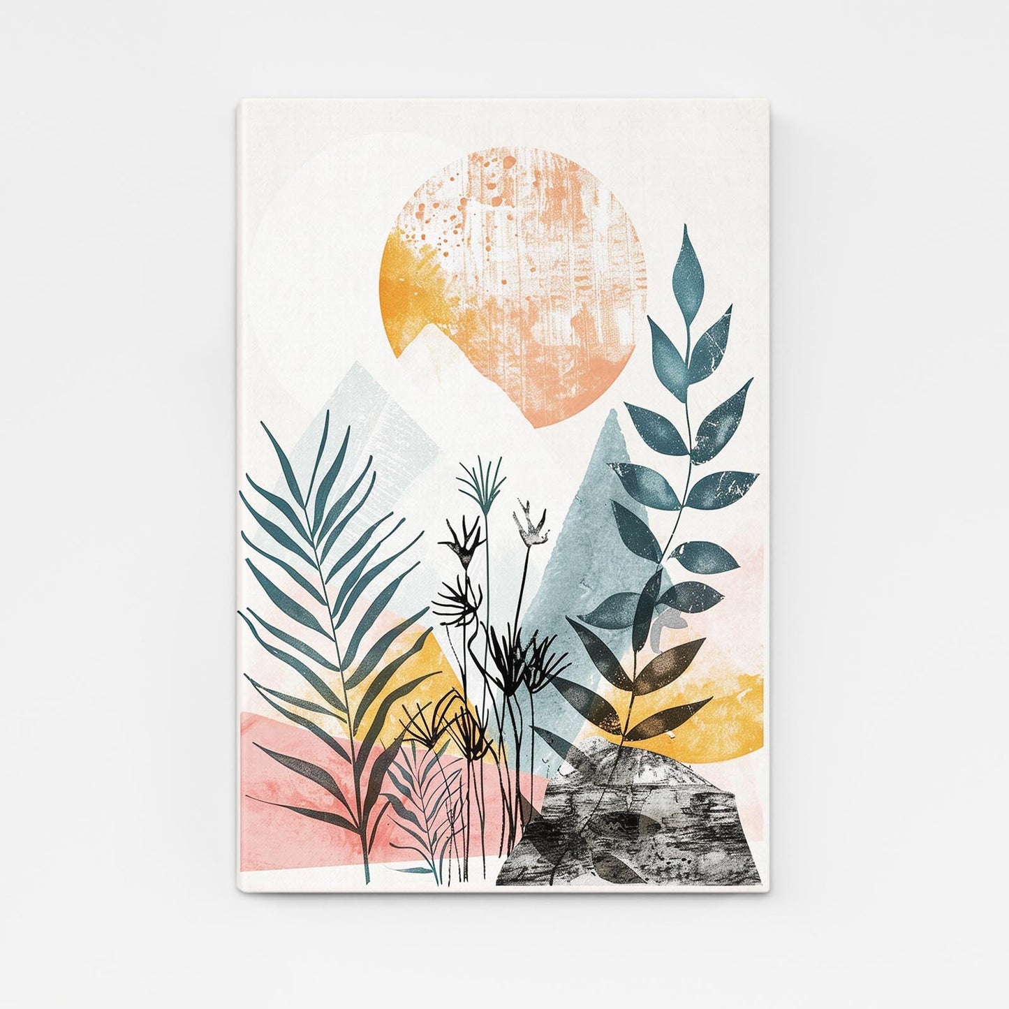 Boho Mountain Art