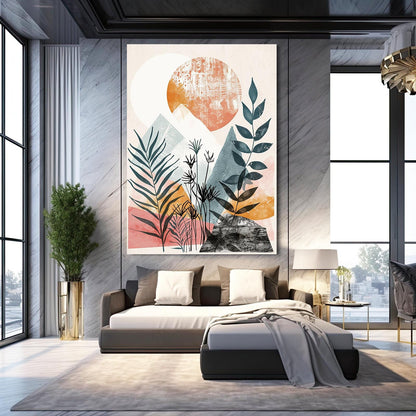 Boho Mountain Art