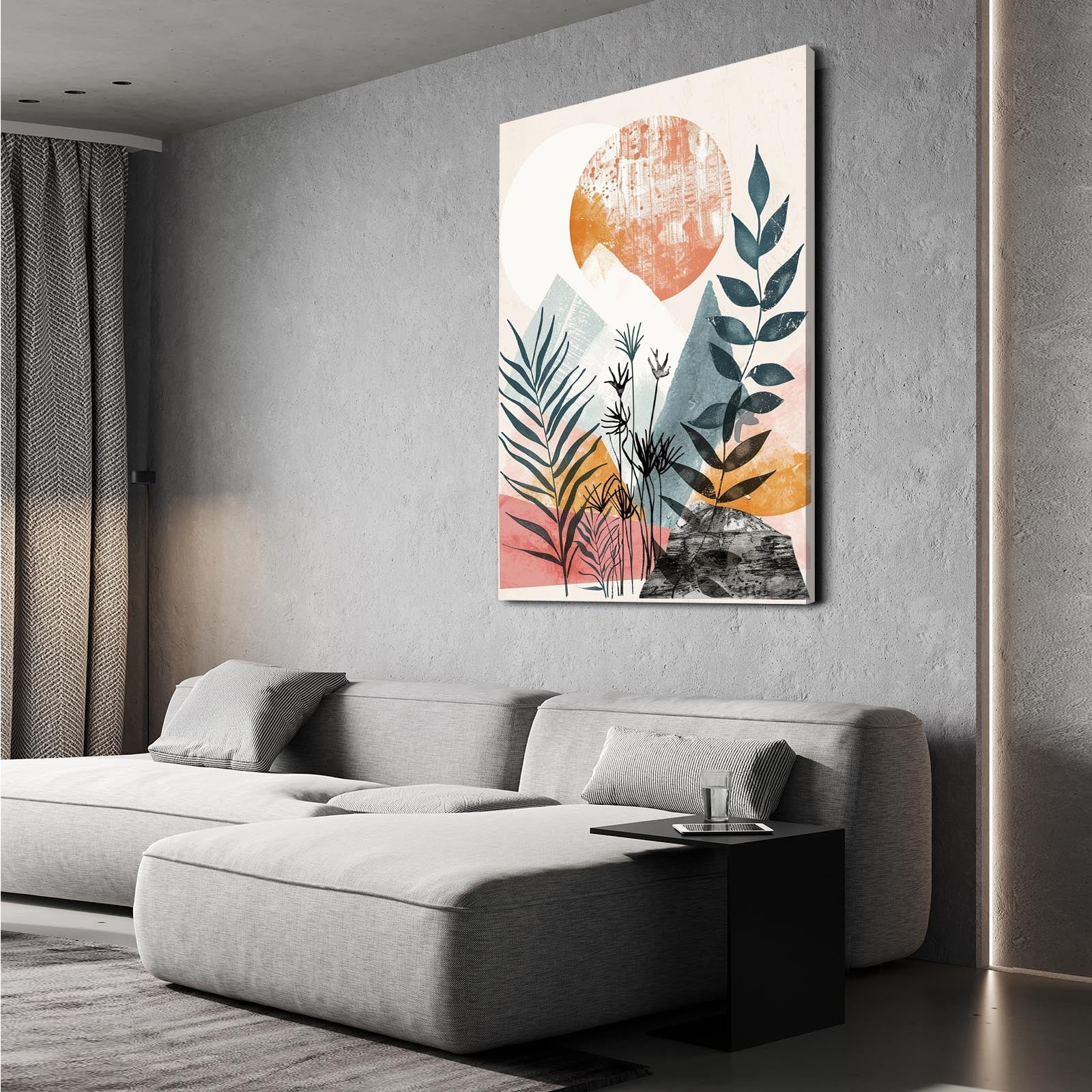 Boho Mountain Art