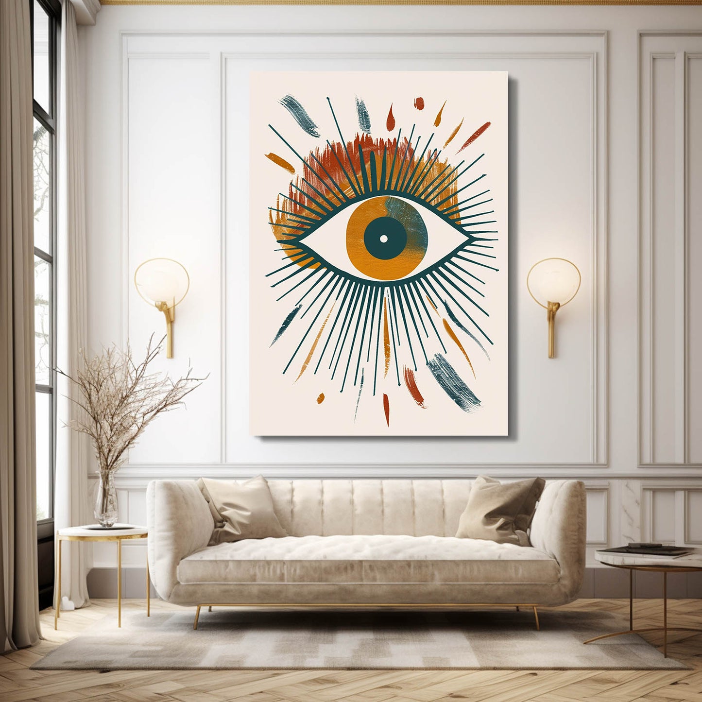 Boho Mystic Eye Canvas