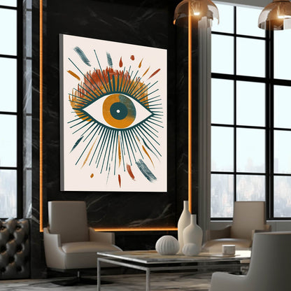 Boho Mystic Eye Canvas
