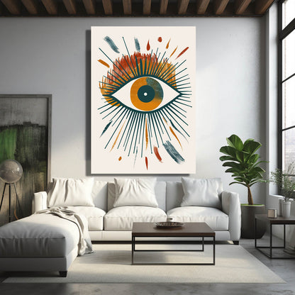 Boho Mystic Eye Canvas