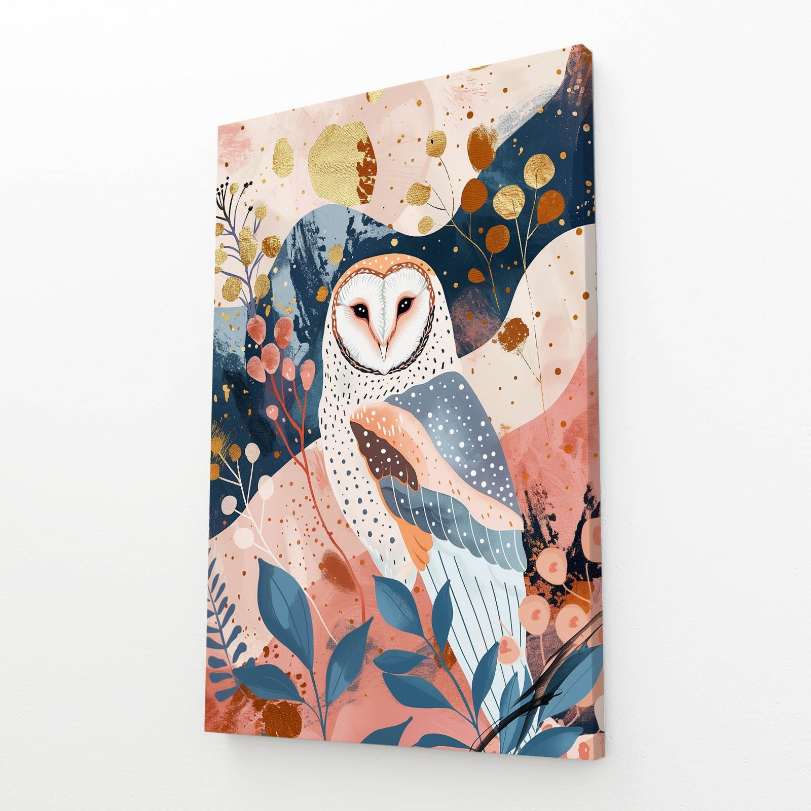 Boho Mystical Owl Wall Art