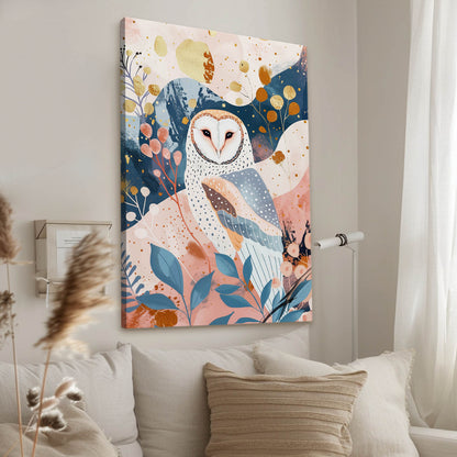 Boho Mystical Owl Wall Art