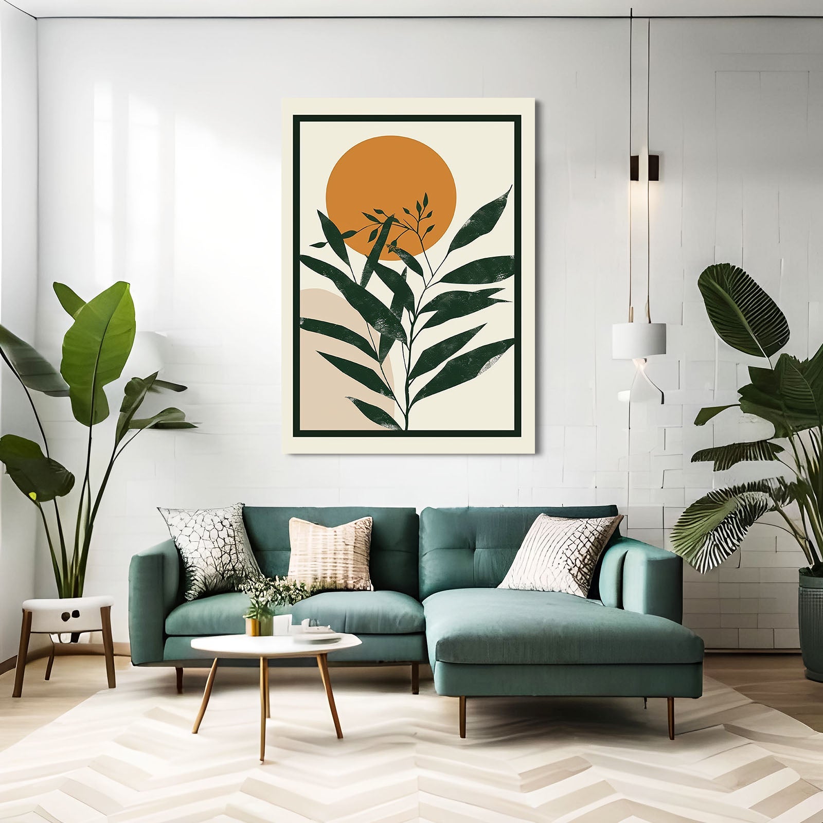 Boho Nature Abstract Art