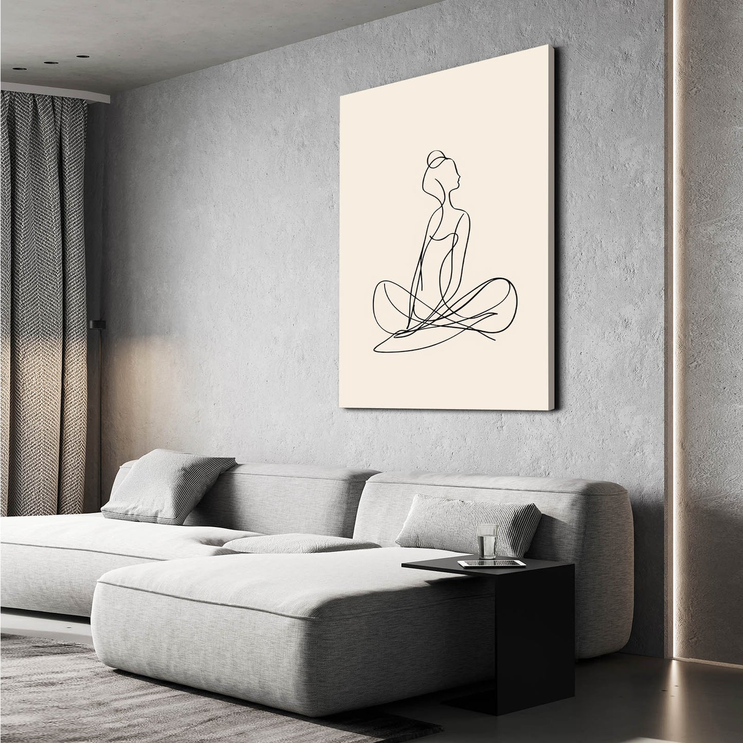 Boho Relaxing Yoga Art