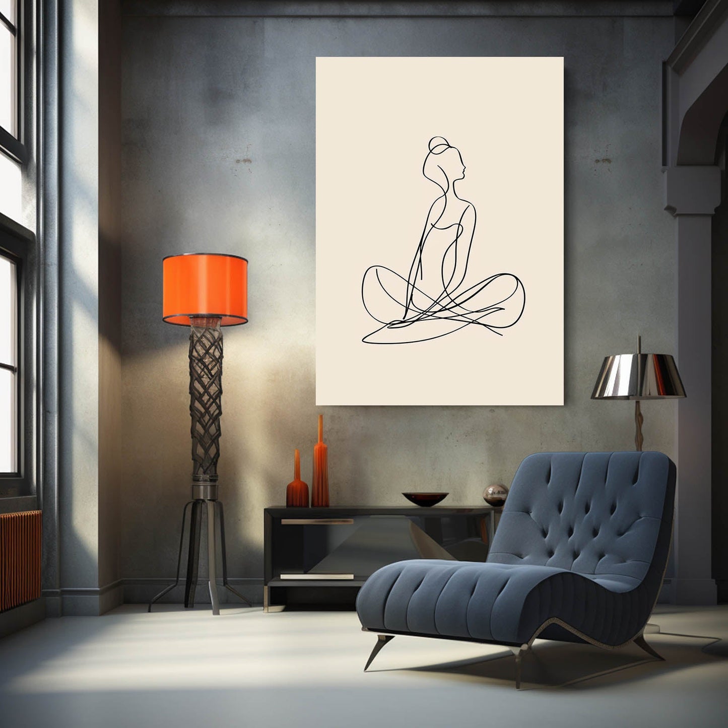 Boho Relaxing Yoga Art
