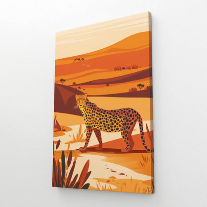 Boho Safari Leopard Art