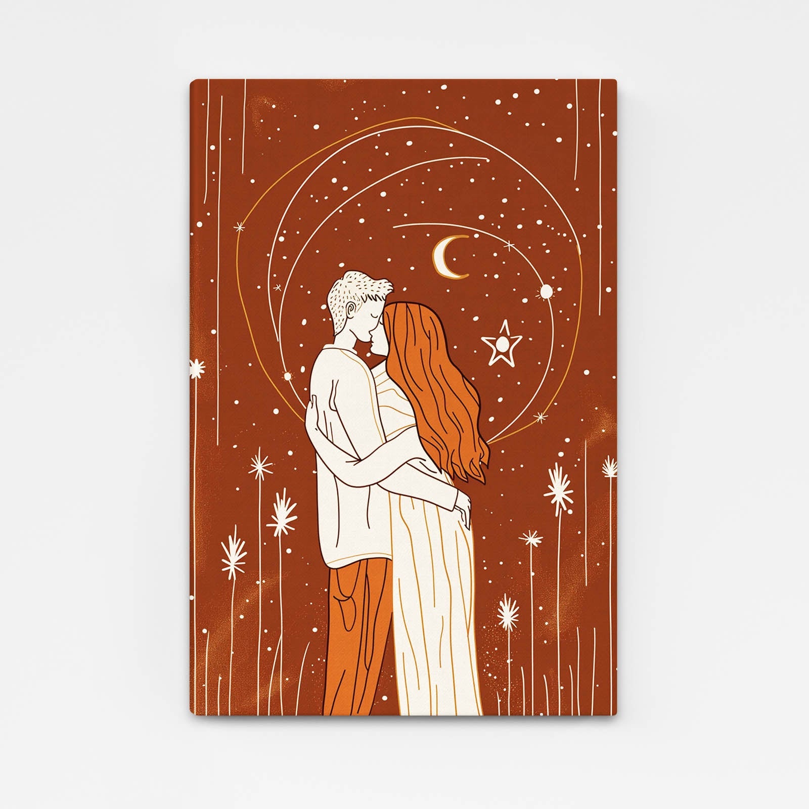 Boho Stargazing Couple Decor