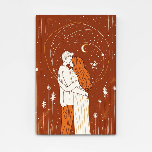 Boho Stargazing Couple Decor