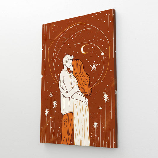 Boho Stargazing Couple Decor