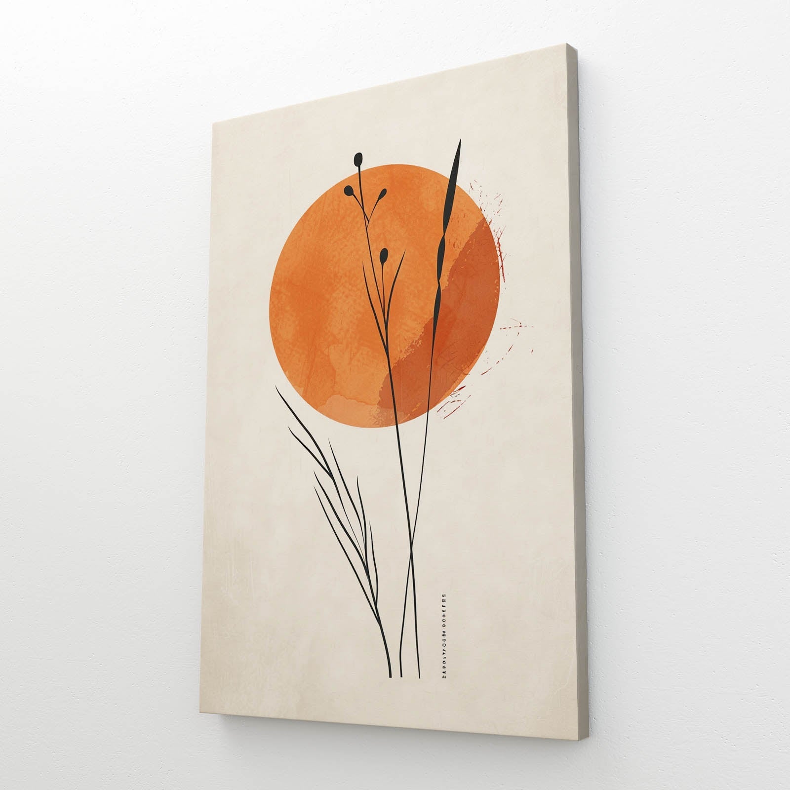 Boho Sun Botanical Art