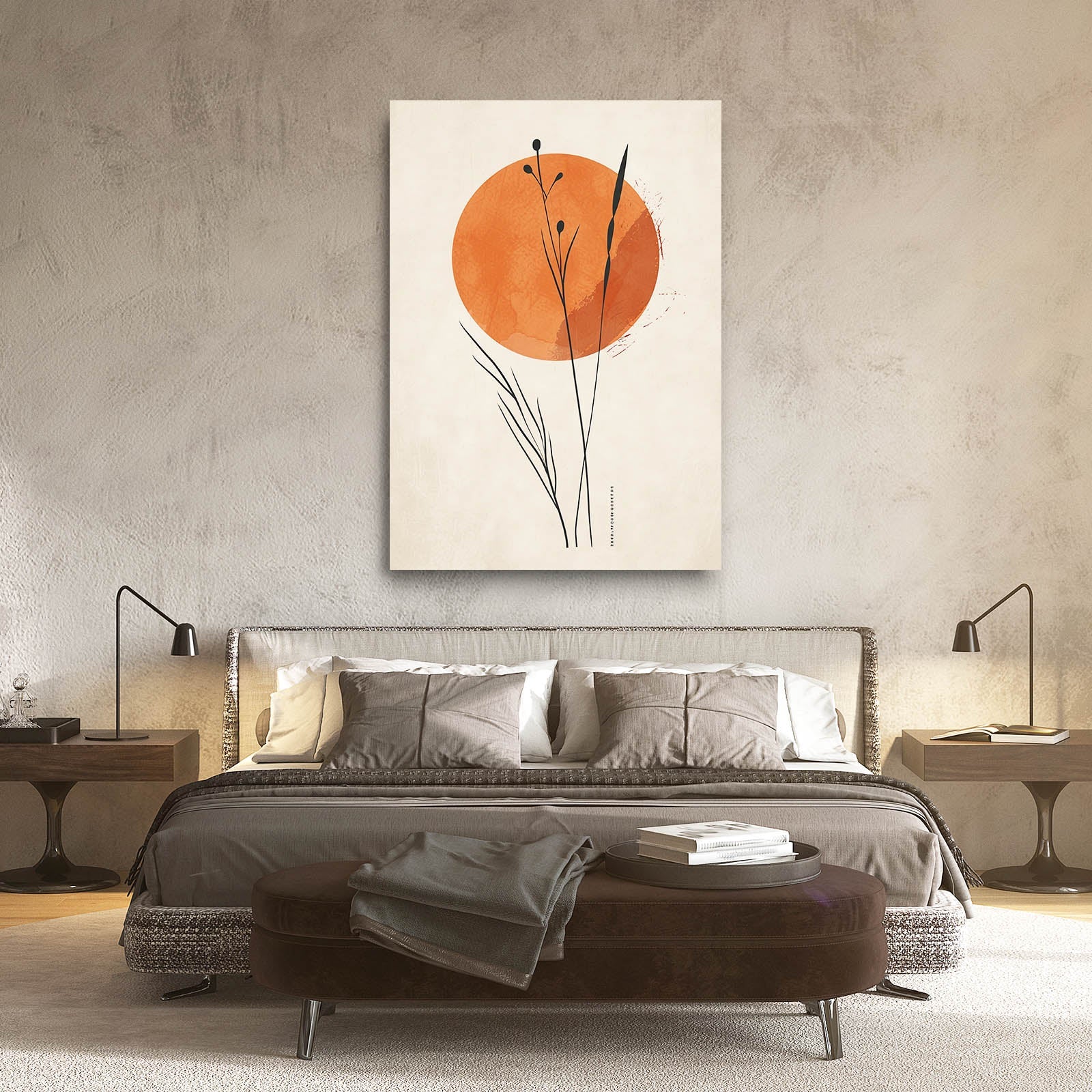 Boho Sun Botanical Art